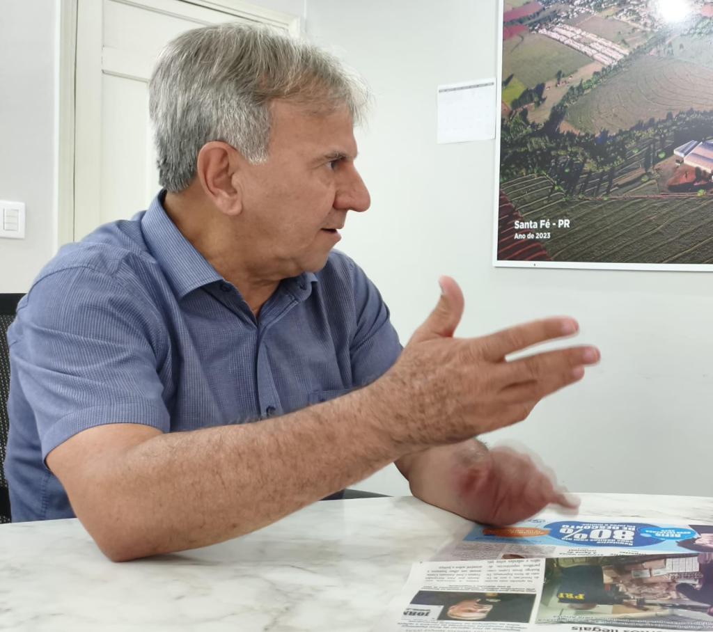 Prefeito Edson Palotta decreta calamidade pública após tempestade devastar Santa...