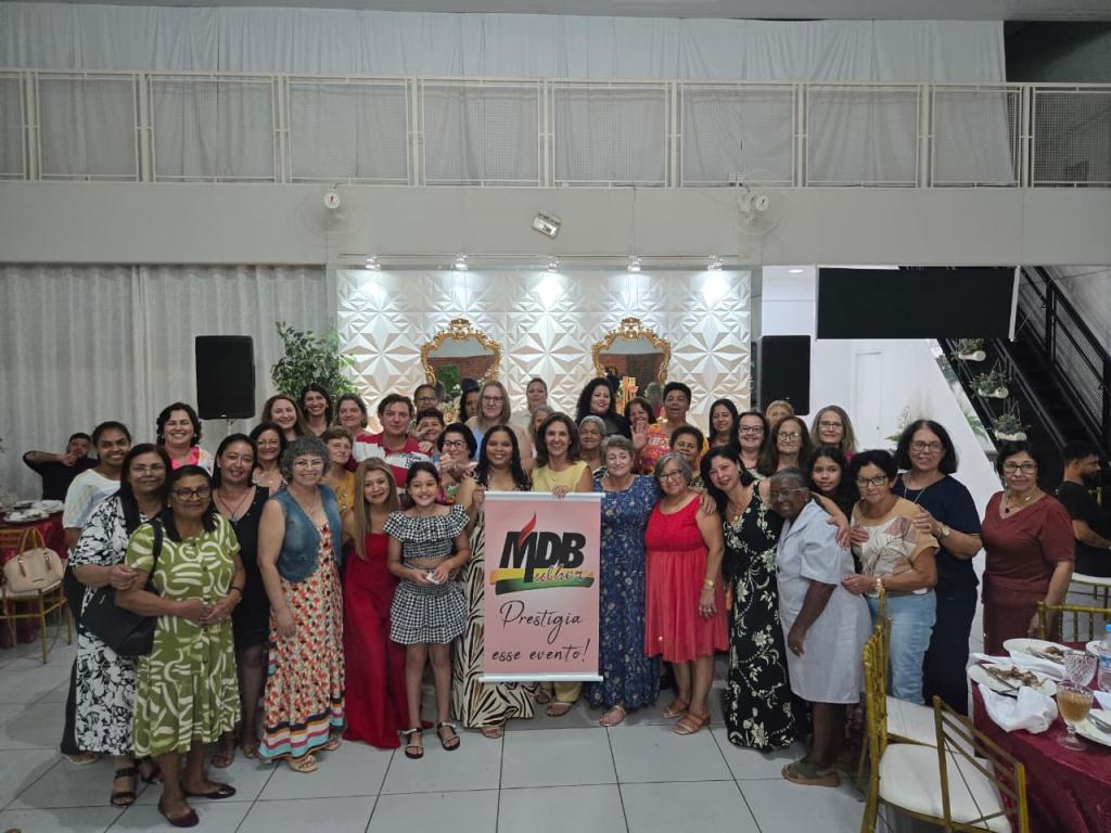 MDB Mulher promove encontro de confraternização com o deputado Anibelli...