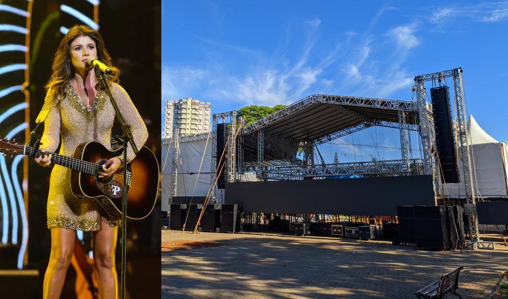 Paula Fernandes se apresenta nesta sexta em Nova Esperança