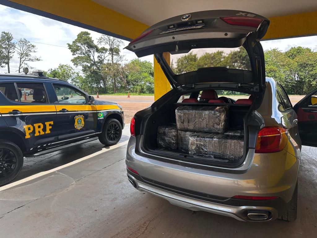 PRF apreende quase 200 kg de Maconha em BMW de...