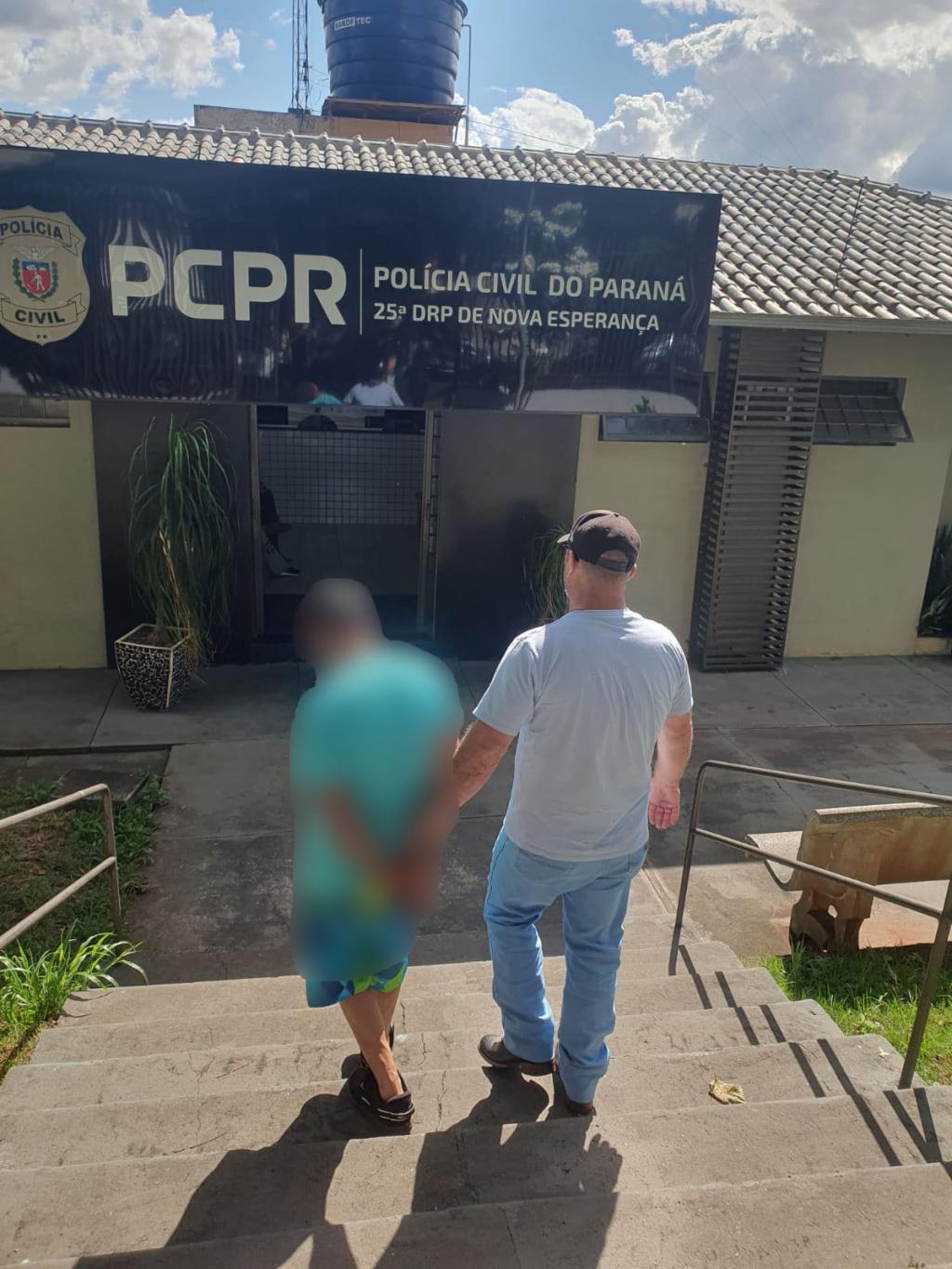 Homem é preso em flagrante por violência doméstica em Nova Esperança