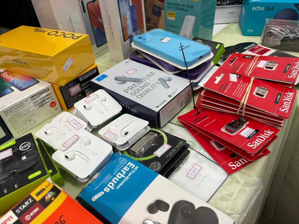 Nova Esperança promove bazar solidário em prol do Conseg com mercadorias apreendidas...