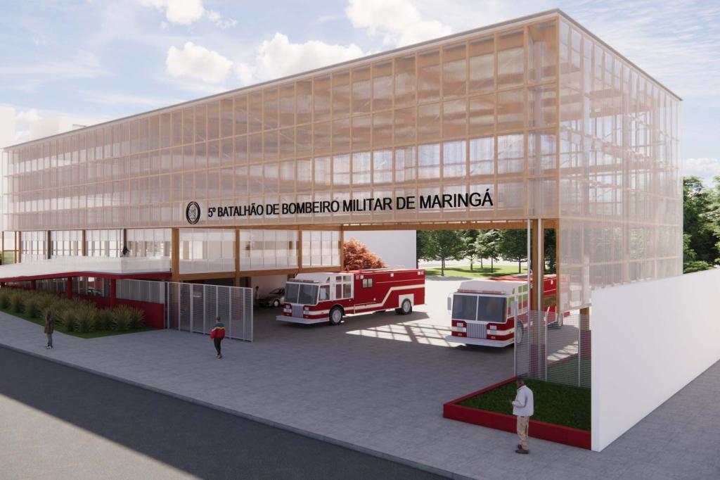 Estado entrega anteprojeto de reforma e ampliação do Batalhão dos...