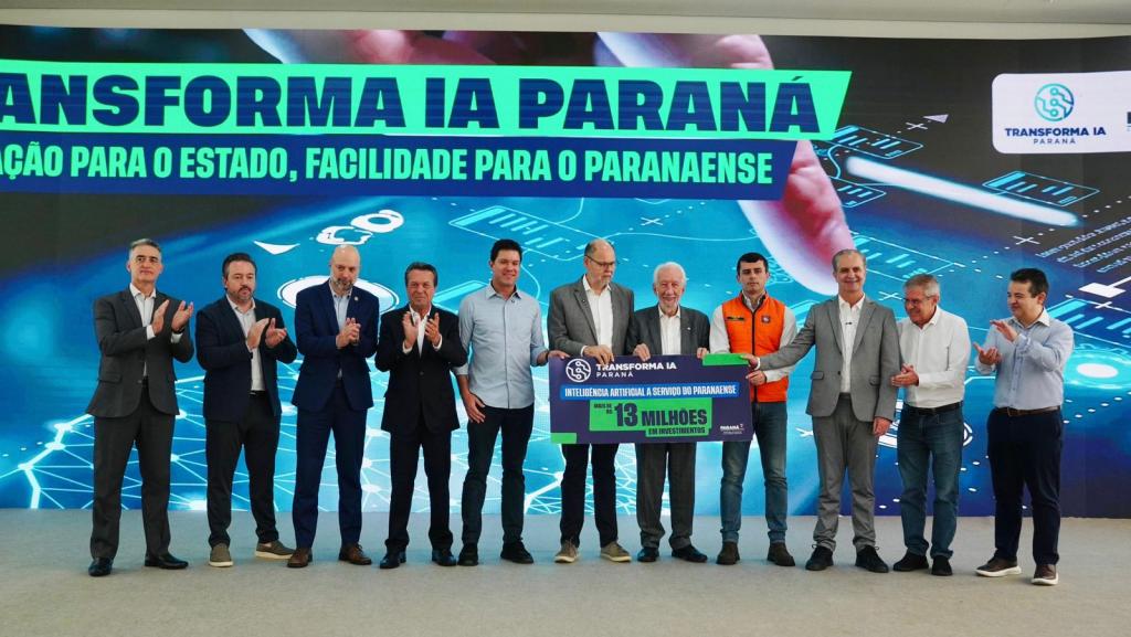 Paraná lança novas entregas do Transforma IA com R$ 13 milhões para...