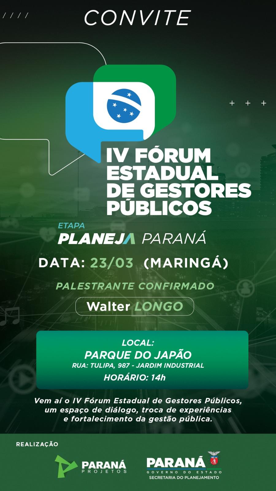 Secretaria de Planejamento promove Fórum de gestores e entrega projeto das novas...