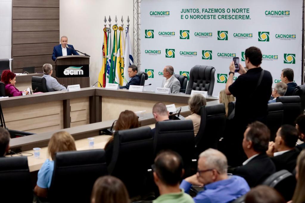 Posse da nova diretoria da CACINOR reúne em Maringá lideranças...