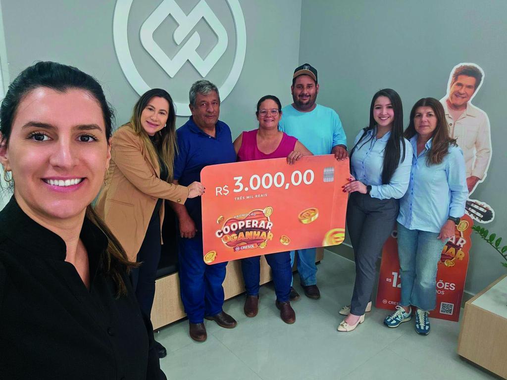Cresol realiza 3º sorteio da Campanha de prêmios “Cooperar é Ganhar”