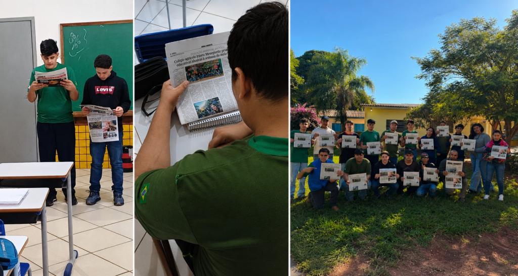 Jornal Noroeste chega às salas de aula e mobiliza alunos e educadores...