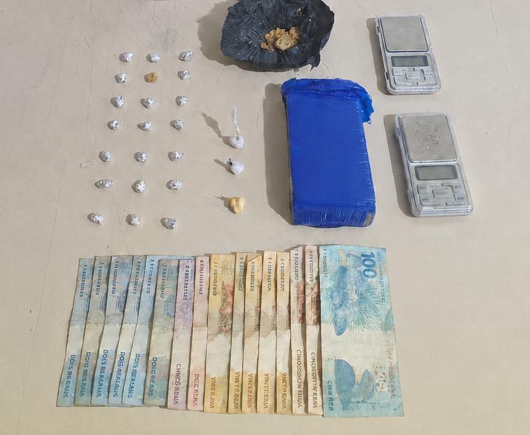 ROTAM apreende drogas e dois adolescentes em ação contra o tráfico em...