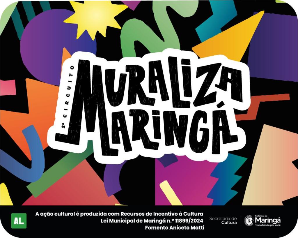 2º Circuito Muraliza Maringá transforma a cidade em galeria a céu aberto...