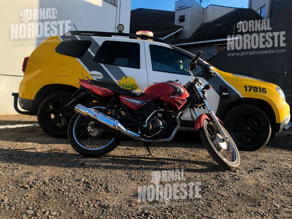 Nova Esperança: PM recupera motocicleta furtada em cerca de 10 minutos e...