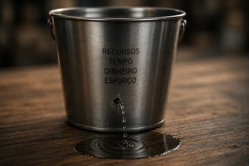 O desperdício que você não vê