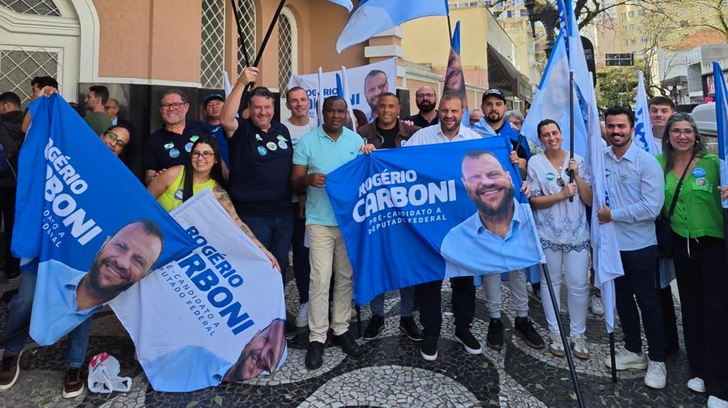 MDB oficializa candidatura de Rogério Carboni à Câmara Federal em reunião com...