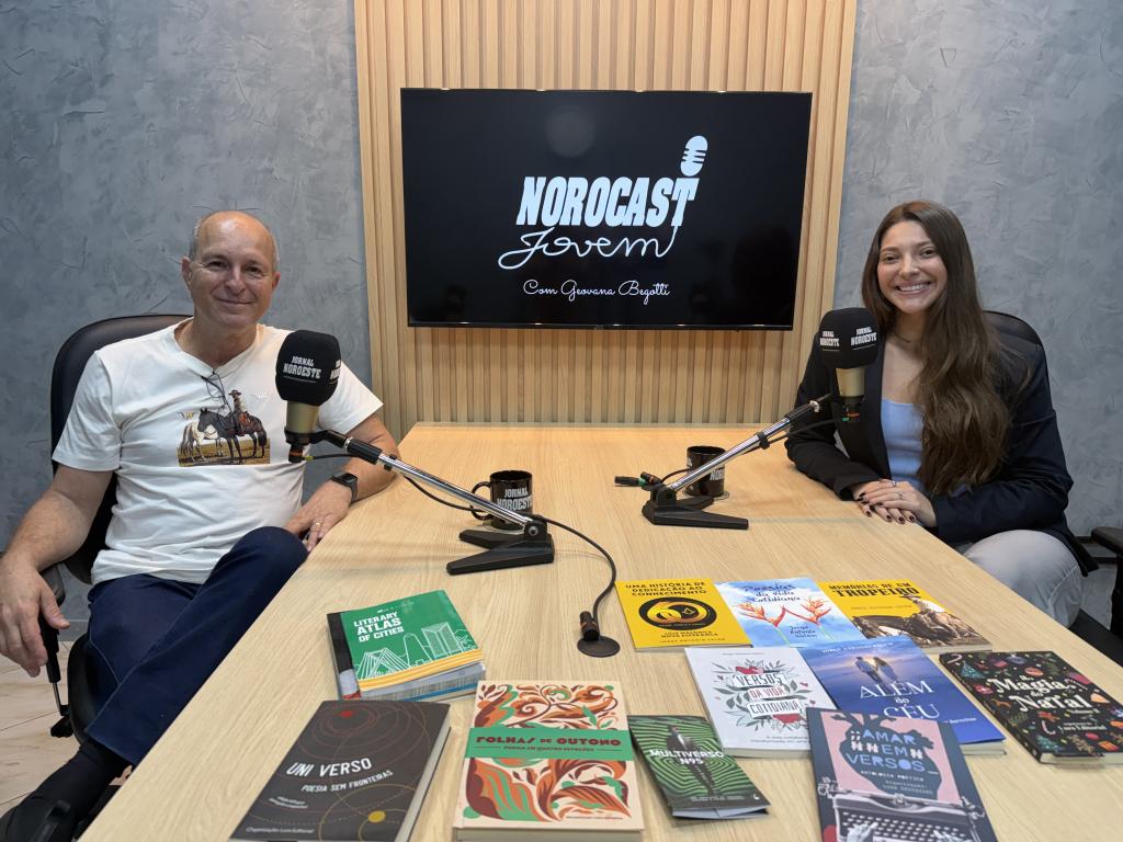 NoroCast Jovem recebe o escritor Jorge Antônio Salem em episódio...