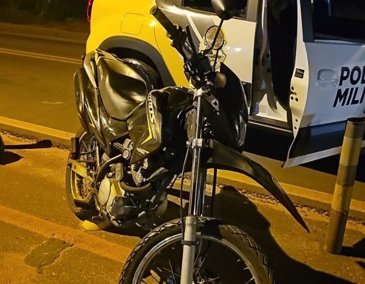 Polícia Militar recupera em Paranacity motocicleta furtada em Colorado; suspeito...
