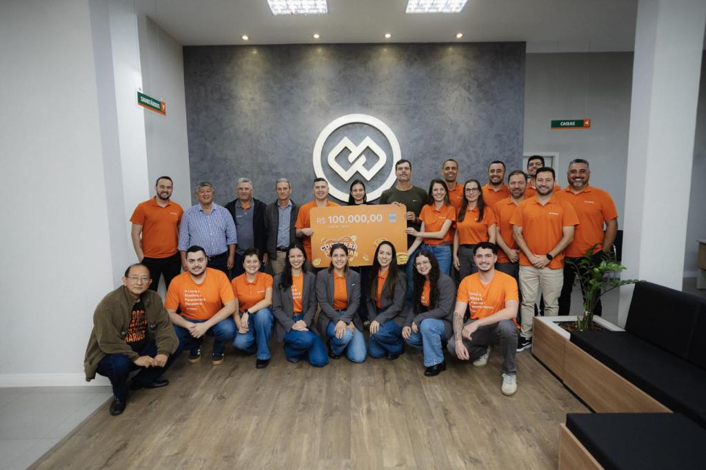 Cresol Pioneira entrega prêmio de R$ 100 mil a agricultor de Nova...