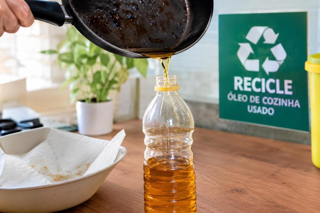 Óleo usado pode virar matéria-prima e reduzir impactos ambientais