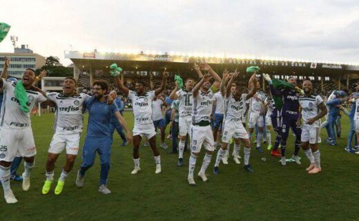 Festa do 10º título do Palmeiras só terminou na madrugada de hoje - capa
