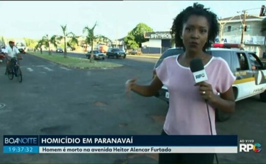 Jovem é morto a tiros em avenida de Paranavaí - capa