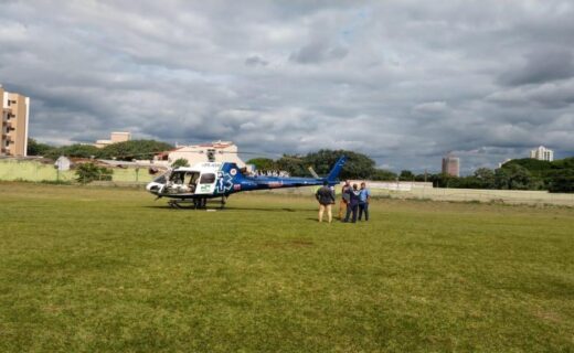 Helicoptero do SAMU em Nova Esperança - capa