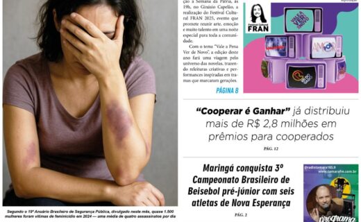 Edição 1727 – Sexta-feira, 22 de Agosto de 2025 - Capa
