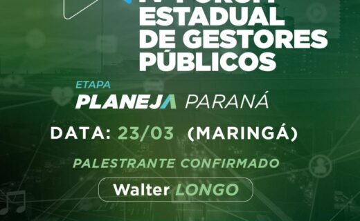 Secretaria de Planejamento promove Fórum de gestores e entrega projeto das novas instalações do Corpo de Bombeiros de Maringá - capa
