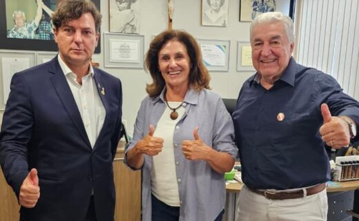 Em visita ao deputado Anibelli Neto, Maly Benatti reafirma apoio a Greca e projeta pré-candidatura - capa