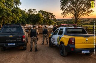 Ação da ROTAM recupera gados furtados e prende três pessoas em Colorado - capa
