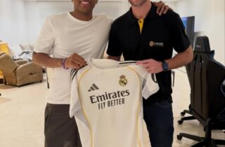 Fisioterapeuta maringaense integra equipe de recuperação do atacante Rodrygo, do Real Madrid - capa