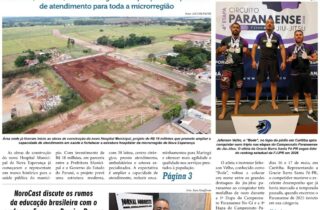 Jornal Noroeste - edição 1804 desta terça-feira, 26 maio de 2026 - capa