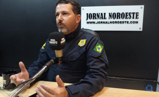 NoroCast recebe inspetor da PRF, Pedro Faria, para discutir segurança nas rodovias e combate ao crime no Noroeste do Paraná - capa