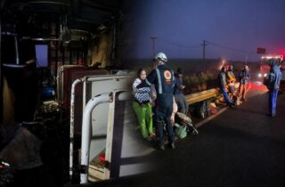 Caminhão com trabalhadores rurais tomba em trevo de Atalaia e deixa diversos feridos - capa