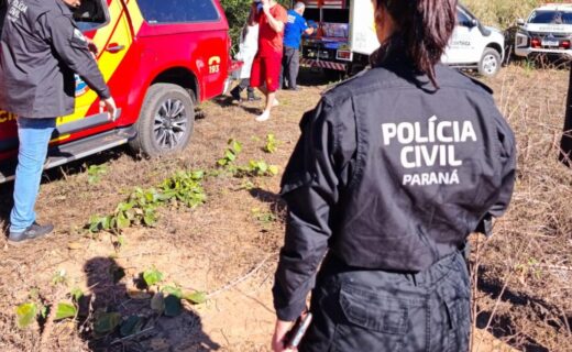 Corpo é encontrado na região de Porto Tigre, em Nova Londrina; Polícia Civil investiga o caso - capa