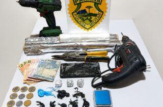 Homem é preso por suspeita de tráfico de drogas em Paranacity - capa