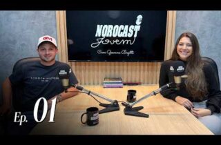 Geovana Begotti estreia o NoroCast Jovem e entrevista o jovem empreendedor Murilo Gazola