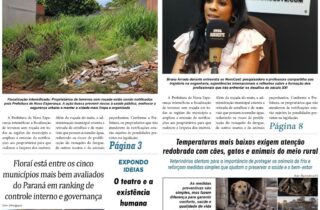 Jornal Noroeste - edição 1822 desta terça feira, 28 de julho de 2026 - capa