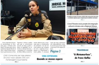 Jornal Noroeste - edição nº1815 desta sexta-feira, 03 de julho de 2026 - capa
