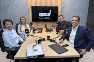 NoroCast recebe Mariane Yuri Shiohara Lübke em conversa sobre planejamento público, carreira e raízes em Nova Esperança - capa