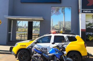 PM recupera motocicleta furtada e encaminha comprador à Delegacia em Nova Esperança - capa