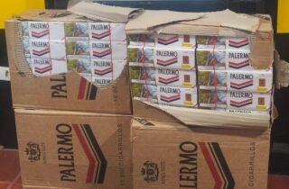 Polícia Rodoviária intercepta carga de 200 pacotes de cigarros contrabandeados em rodovia da região - capa
