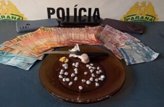 Homem é preso com 35 porções de substância análoga ao crack em São João do Caiuá - capa
