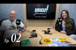 NoroCast Jovem recebe Jorge Antônio Salem para falar sobre o livro "Além do Céu"