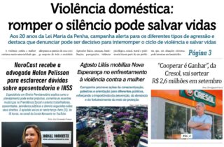 Edição 1826 – Terça-feira, 11 de agosto de 2026 - Capa