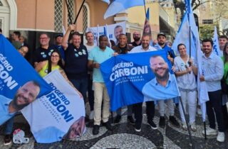 MDB oficializa candidatura de Rogério Carboni à Câmara Federal em reunião com lideranças em Curitiba - capa