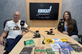 NoroCast Jovem recebe o escritor Jorge Antônio Salem em episódio sobre literatura, amor, fé e histórias de vida - capa