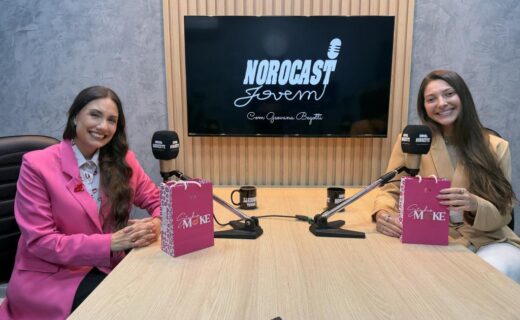 NoroCast Jovem recebe Thaty Costa para uma conversa sobre maquiagem, empreendedorismo e superação - capa