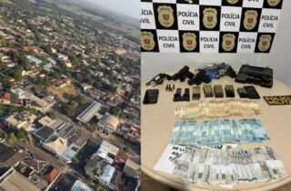 Operação Desarme apreende armas, munições e R$ 33,9 mil em Alto Paraná e Paranavaí - capa