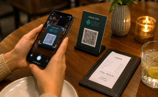 Pix amplia participação nas vendas de bares e restaurantes e avança em todas as regiões do país - capa