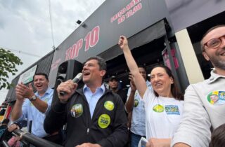 Em Londrina, Moro manifesta apoio a Deltan e defende liberdade política - capa