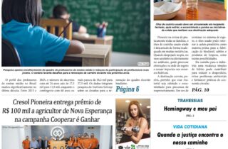 Edição 1837 – Sexta-feira, 18 de setembro de 2026 - Capa